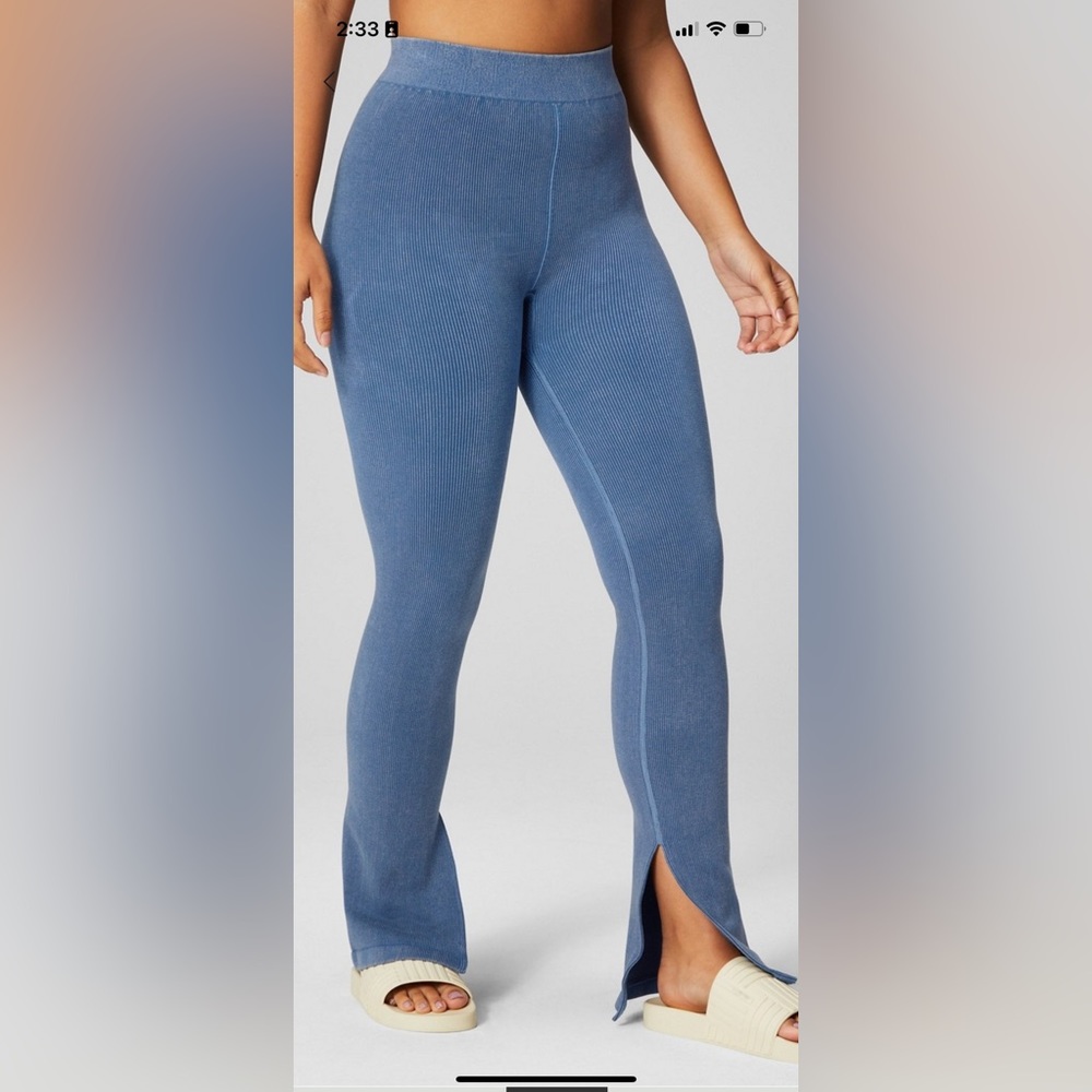 Cloud Seamless High-Waisted Split Flare Leggings